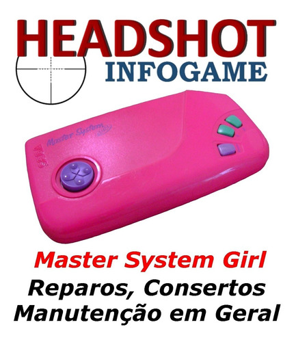 Consertos Reparos Manutenção Sega Master System Girl Tectoy