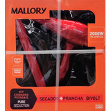Kit Secador E Prancha Pure Seduction Mallory - Bivolt 
