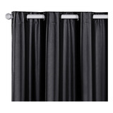 Cortina Blackout Pvc Corta 100 % A Luz 2,80 X 1,60 Premium Cor Preto