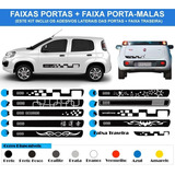 Adesivos Fiat Novo Uno Attractive Vivace 11 12 13 14 15 16