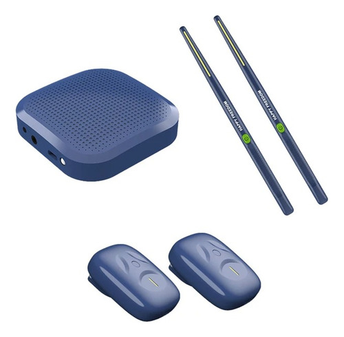 Kit Bateria Electronica Virtual Niños, Bluetooth Midi