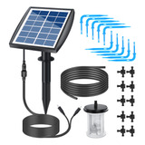 Sistema De Riego Solar Con Kit Alimentado Drip House Plants