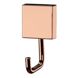 Suporte Cabide Gancho Porta Toalha Rosé Gold Cobre 7506rg