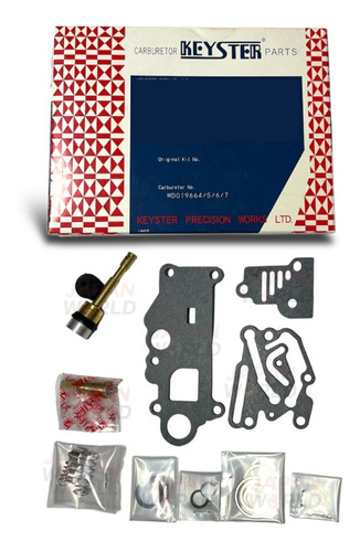 Kit Reparacion Carburador Para Mitsubish Lance Colt 1.5 12v 