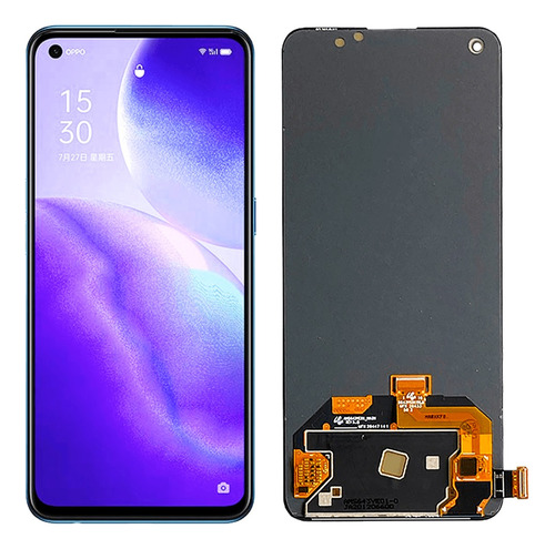 Pantalla Lcd Para Oppo Find X3 Lite Cph2145 Oled Huella