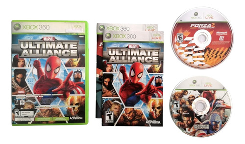 Ultimate Alliance + Forza Motorsport 2 Xbox 360