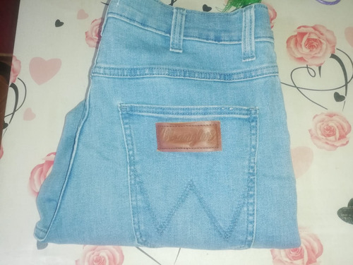 Jeans Hombre Wrangler Azul Usado Talla 44