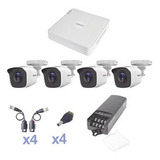 Kit Turbohd 720p / Dvr 4 Canales / 4 Cámaras Bala