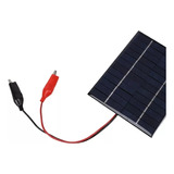 Mini Painel Solar 12v 5w Placa Célula 135×110×3 Com Com Cabo