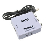 Adaptador Conversor Hdmi Digital A Av Rca Análogo