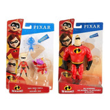 The Incredibles Pack Figuras Los Increibles Disney Pixar