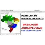 Dimensionamento Drenagem E Águas Pluviais / Chuva Engenharia