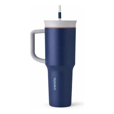 Owala 40oz 1.18l Tumbler Termo Acero Inoxidable Vaso Termico Color Azul Marino Deep Sea | Meses sin interés