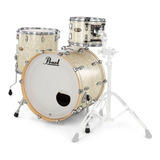 Bateria Pearl Session Studio Select 3 Cuerpos 24 + 13 +16 Color Nicotine White Marine Pearl