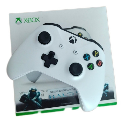 Microsoft Xbox One S 1tb Standard Color  Blanco-2 Controles