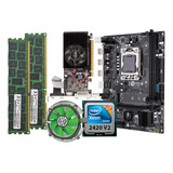 Kit Placa Mãe X79 1356 Xeon E5 2420 V2 32gb Ddr3 Gt 610 2gb