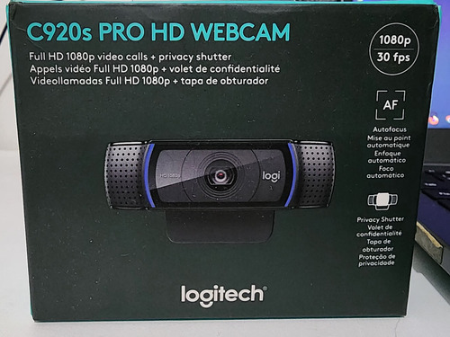 Webcam C920 Fhd Pro