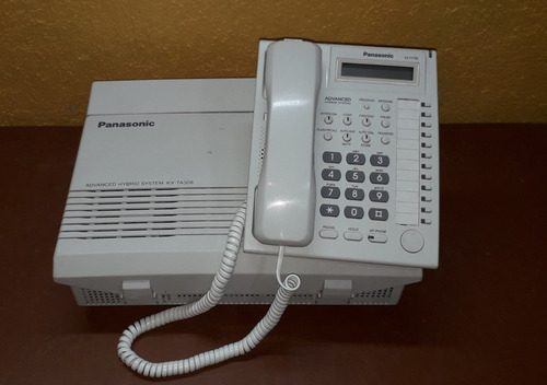Conmutador Panasonic Kx-ta308 +1 Kx-t7730 Y 4 Tels. Kx-t7030