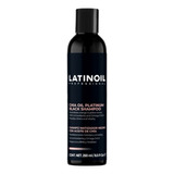 Shampoo Matizador Negro Con Aceite De Chia Latinoil 