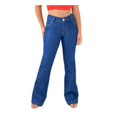 Calça Flare Jeans Feminina Menina Infantil Juvenil 8 Ao 16.