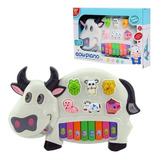 Juguete Didáctico Teclado Vaca Cow Para Bebes+envio 