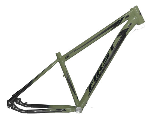 Quadro First Smitt Platinum Brilho Aro 29 - Mtb Verde/preto