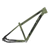 Quadro First Smitt Platinum Brilho Aro 29 - Mtb Verde/preto