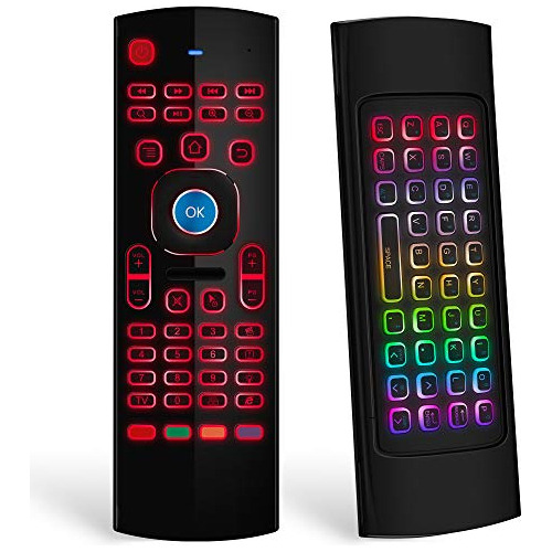 Ilebygo Air Mouse Para Android Tv Box, Mini Teclado Inalambr