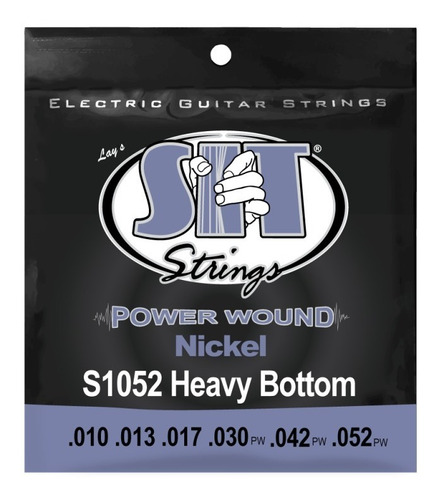 Encordoamento Para Guitarra Sit Strings S1052 010