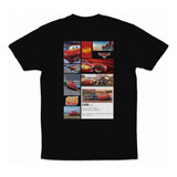 Playera Cars Rayo Mcqueen Pixar 95 Adulto Fireskull 