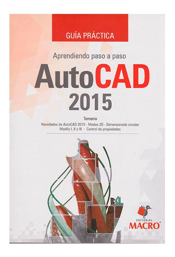 G.p Aprendiendo Paso A Paso Autocad 2015 Carranza