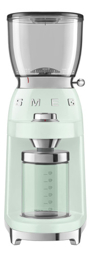 Molinillo De Café Eléctrico Retro Smeg Verde Pastel 600w