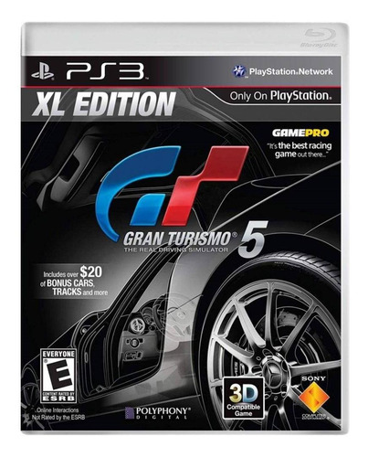 Gran Turismo 5 Xl Edition Ps3 Usado Nota Fiscal Midia Fisica
