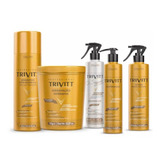 Kit Profissional Trivitt 2018 Hidratação + Fluido 300ml