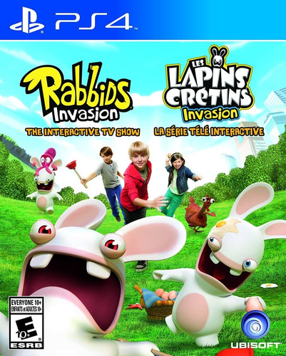 Rabbids Invasion Les Lapins Cretins Invasion Ps4 Nuevo 