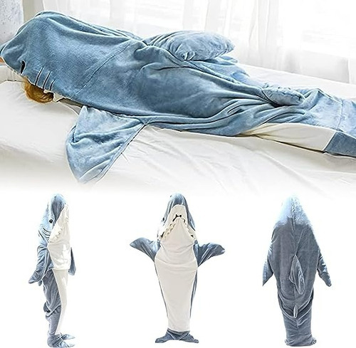 Saco De Dormir Anim Design Shark, Pijama, Manta