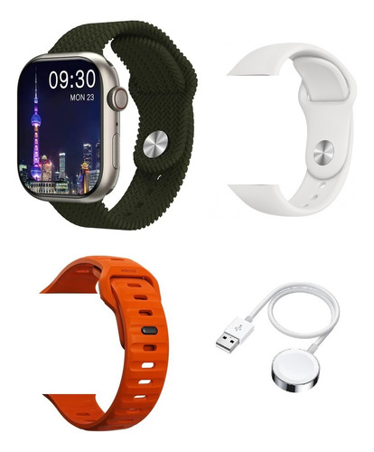 Smartwatch Serie 9 Para iPhone Pantalla Amoled 45mm