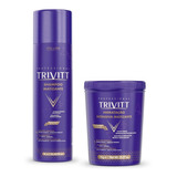 Itallian Trivitt Kit Profissional Matizante Mascara Shampoo