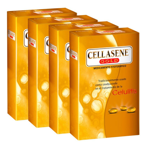 Tratamiento Completo Cellasene Gold Anticelulitis 120 Caps