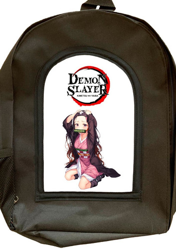 Mochila Escolar Demon Slayer Anime Manga Otaku Niños