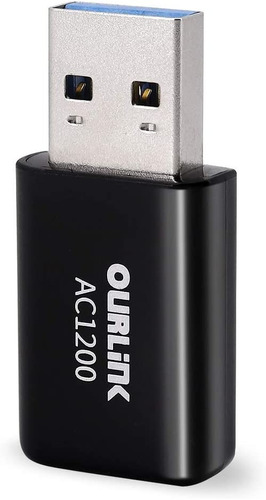 Ourlink Adaptador Wifi Usb 3.0 De 1200 Mbps Pc 5 Ghz/2.4 Ghz