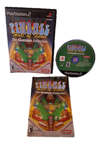 Pinball Hall Of Game The Gottied Collection Playstation 2 