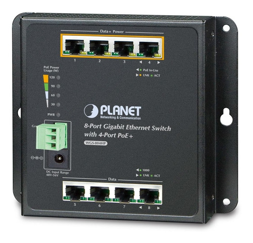 Industrial Ethernet Solution Wgs-804hp Planet Networking