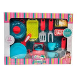 Set De Cocina Juliana Sweet Home 13 Piezas Comida Accesorios