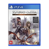 Jogo Ps4 Terra-média: Sombras Da Guerra Definitive Edition