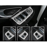 Boobo 4 Pcs Ice Out Window Switch Button Cover Frame Badge B