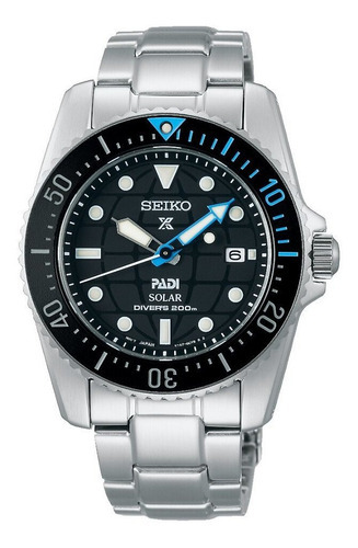 Reloj Seiko Prospex Padi Solar Scuba Diver Compact 38mm