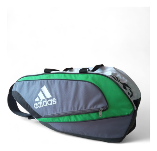 Bolso Deportivo adidas Padel Color Gris Blanco, Verde, Negro