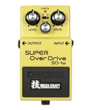 Pedal Efeito Boss Super Overdrive Sd-1w Waza Craft Sd1w +nf