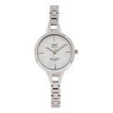 Reloj Para Mujer Q&q Superior S305j201y Plateado